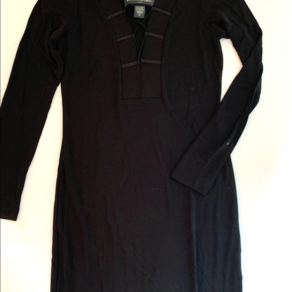 Banana Republic Black Raton Knit Dress - Picture 2 of 3
